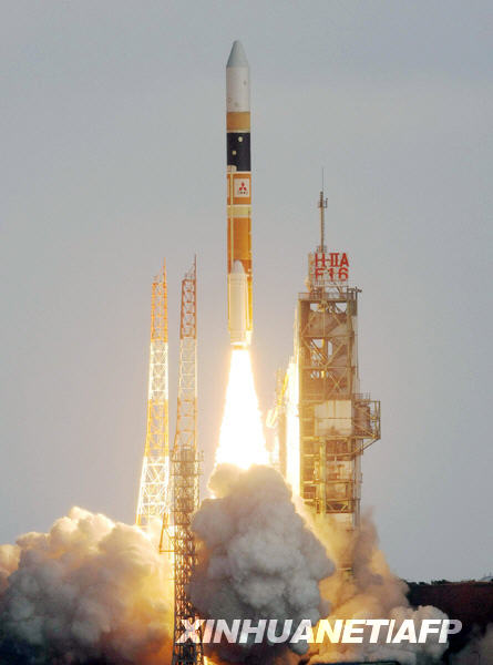 資料圖：日本H-2A火箭發射偵察衛星