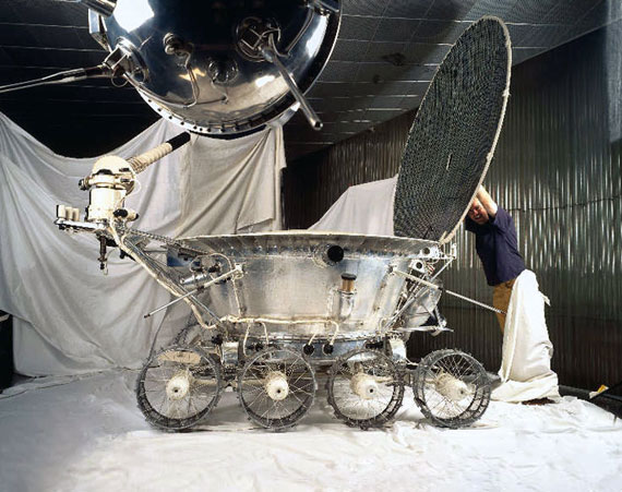 資料圖:俄羅斯Lunokhod無人駕駛月面漫游者