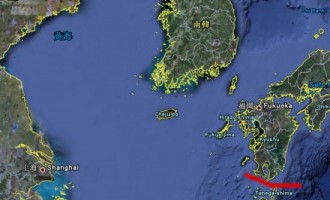 國防部：海軍艦艇編隊通過大隅海峽符合國際法