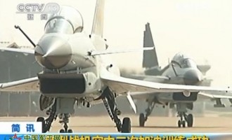 新型戰斗機空中二次加油訓練成功